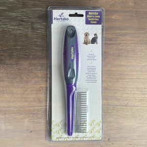 Hertzko Pet Brush Flea Comb